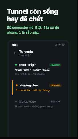 Tunnels screen